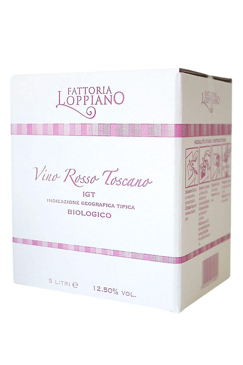 Bag-In-Box IGT Vino Rosso Toscano Biologico 5 LT